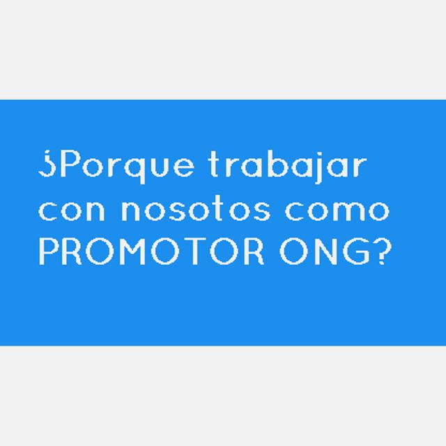 PROMOTOR ONG EN CALLE-700a1200 fijo+comisiones-5h (M)