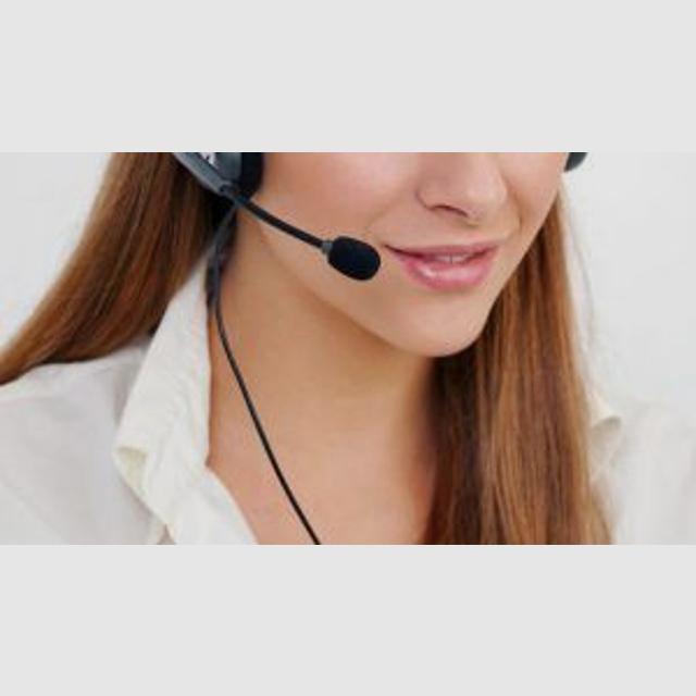 ENCARGADA de sala teleoperadora