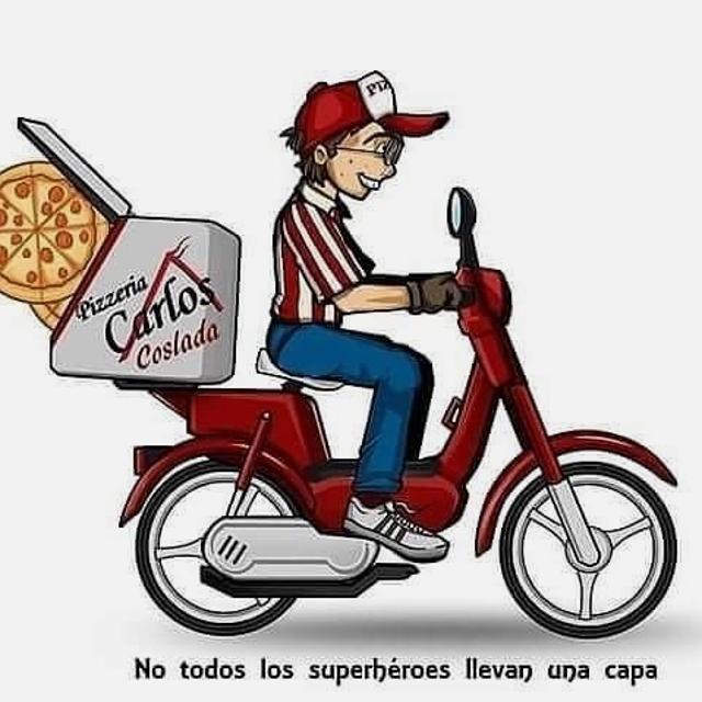 Repartidor ciclomotor
