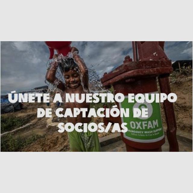 Promotor/a ONG OXFAM INTERMON 20H/SEVILLA