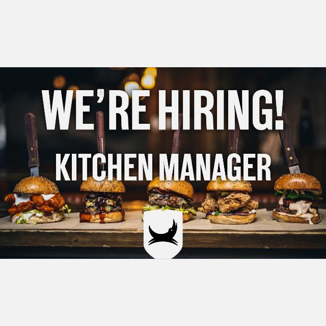 KITCHEN MANAGER - BREWDOG CAMBRIDGE