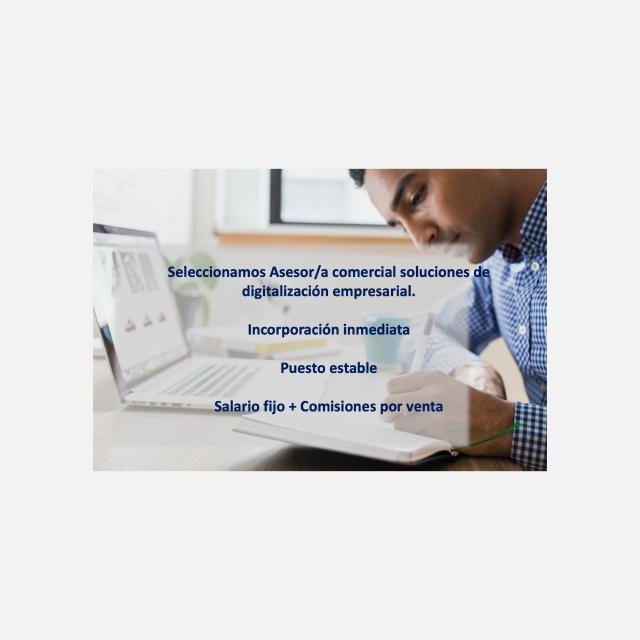 Gestor/a comercial pymes. Telecomunicaciones