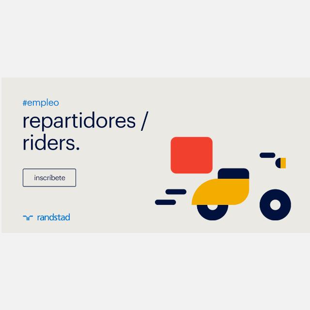 REPARTIDORES/RIDERS CON MOTO MADRID CENTRO