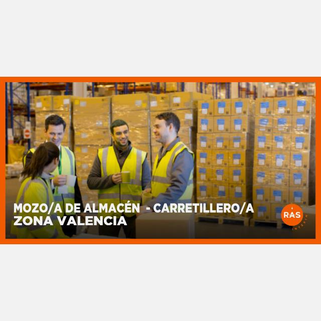 MOZO/A DE ALMACÉN - CARRETILLERO/A