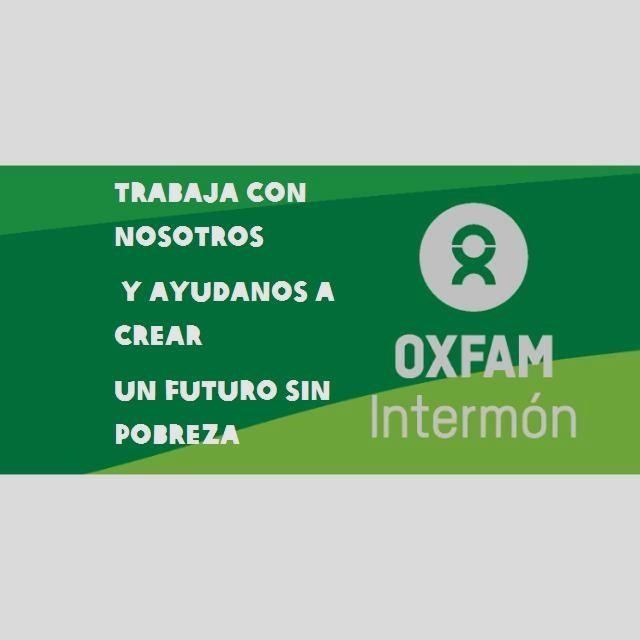 Únete al equipo de captación de socios de Oxfam Intermón en BARCELONA