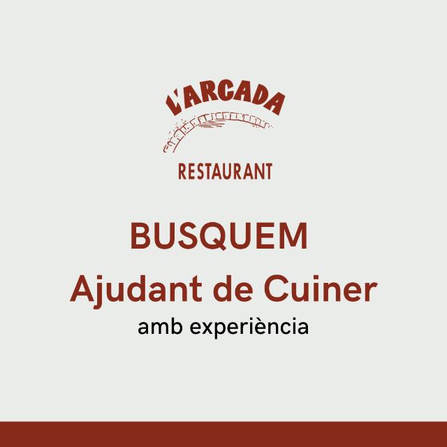 Ayudante/a de Cocina