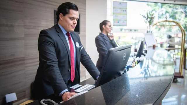 Recepcionista de Hotel