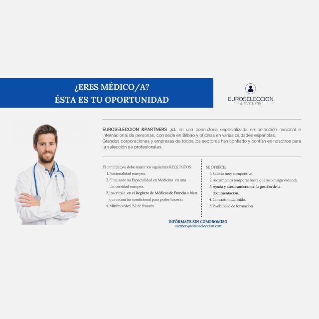 ESPECIALISTA MÉDICO/A